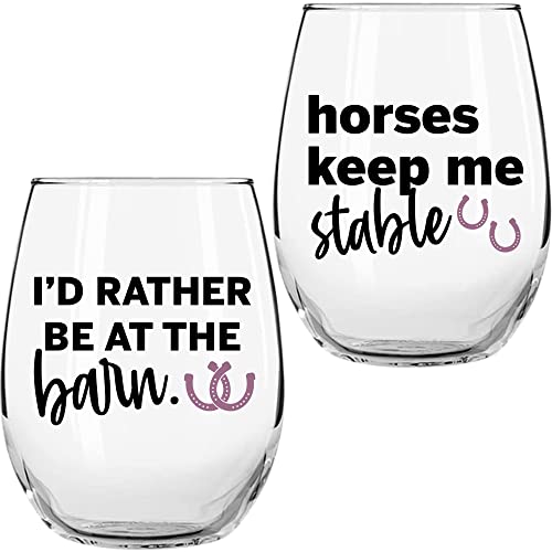 Horses Keep Me Stable - 12oz Rose Gold Coffee/Wine Tumbler with Premiu –  Jenvio