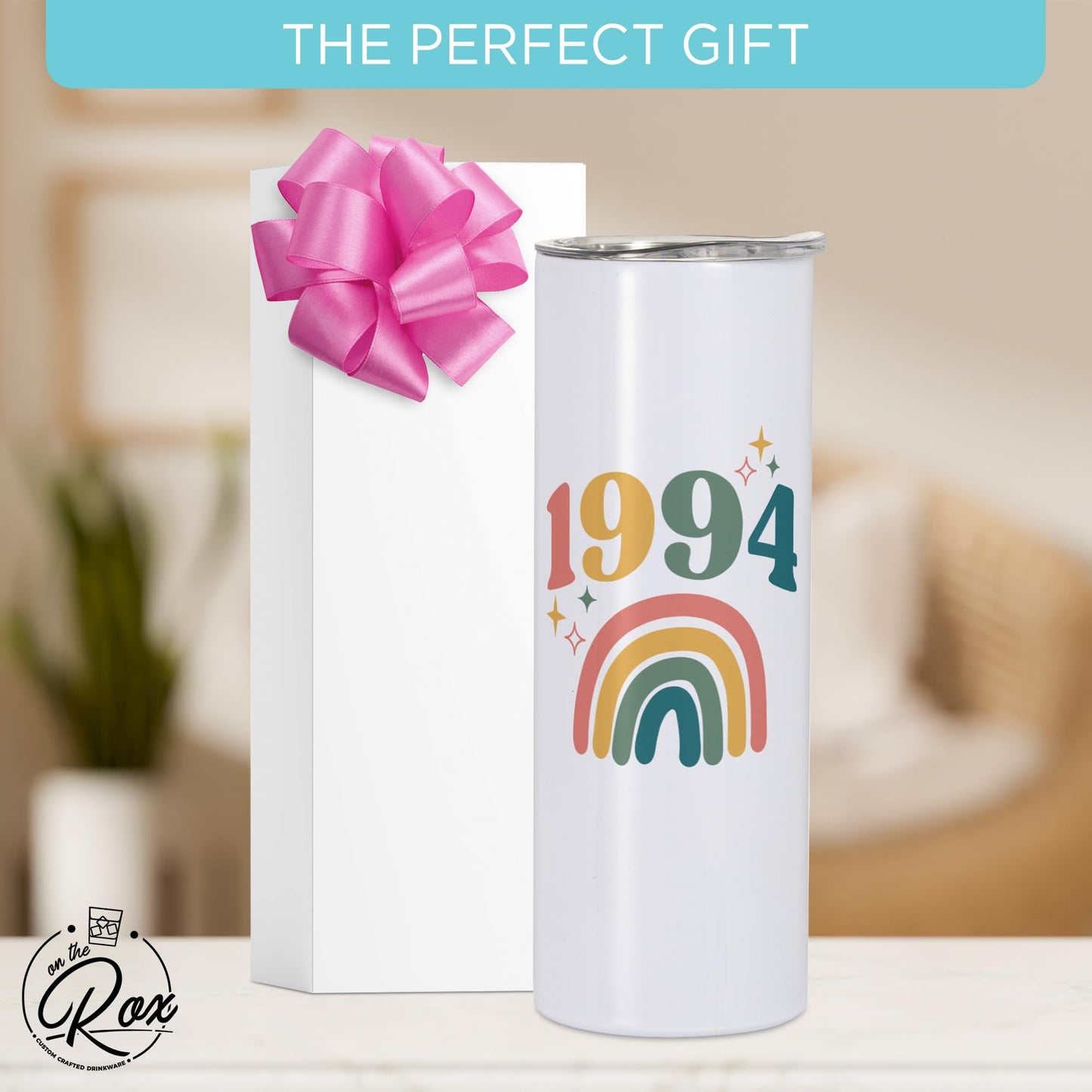 30th Birthday Tumbler Gifts For Women, Men - 20oz 1994 Tumbler Cup Gifts For Her